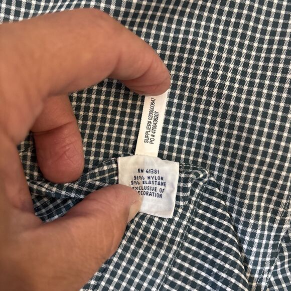 Polo Ralph Lauren Mens Button Shirt Performance Nylon Large Long Sleeve - Picture 7 of 8